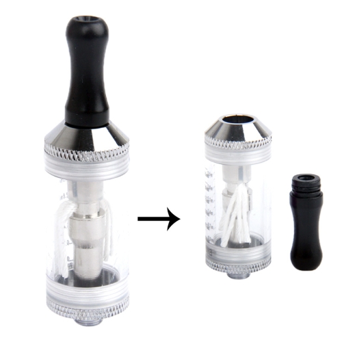 CE9 5ML Cotton-free Detachable E-Cigarette Atomizer with A Scale (Transparent)